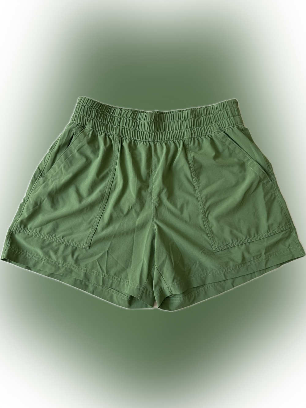 Athleta Olive Green Athletic Shorts